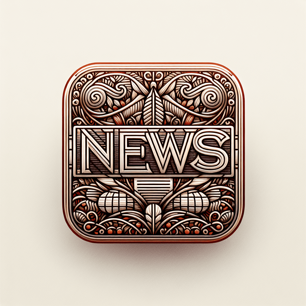 example of AI generated news app icon